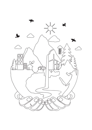 Free World Environment Day Drawing for Competition Template to Edit Online