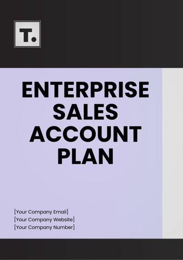Free Enterprise Sales Account Plan Template to Edit Online