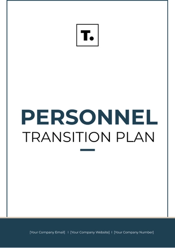 Free Personnel Transition Plan Template to Edit Online
