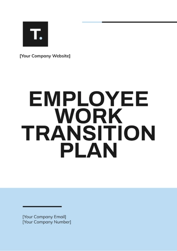 Free Employee Work Transition Plan Template to Edit Online