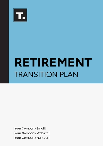 Free Retirement Transition Plan Template to Edit Online