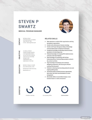 Medical Program Manager Resume