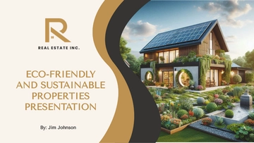 Free Eco-Friendly and Sustainable Properties Presentation Template