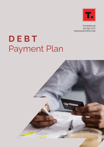 Free Sample Debt Payment Plan Template to Edit Online