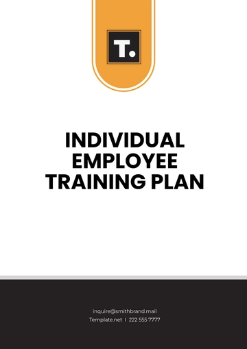 Free Individual Employee Training Plan Template to Edit Online