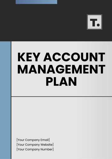 Free Key Account Management Plan Template to Edit Online