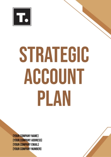 Free Strategic Account Plan Template to Edit Online