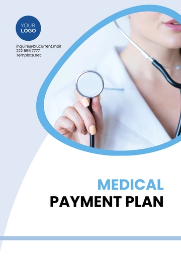 Free Medical Payment Plan Template to Edit Online