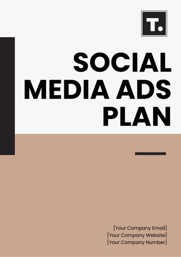 Free Social Media Ads Plan Template to Edit Online