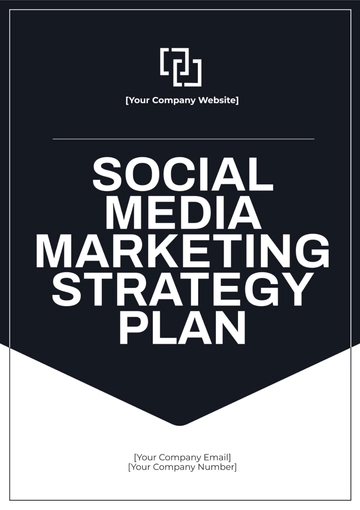 Free Social Media Marketing Strategy Plan Template to Edit Online