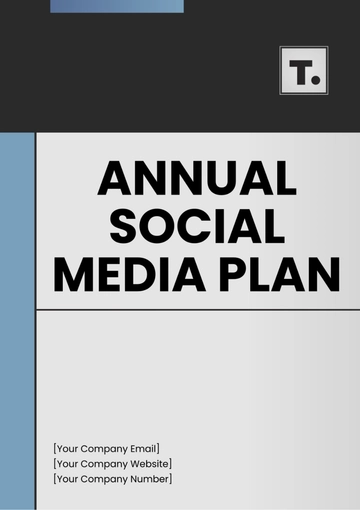 Free Annual Social Media Plan Template to Edit Online