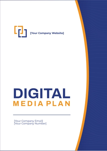 Free Digital Media Plan Template to Edit Online