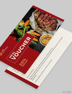 Meal Voucher Template