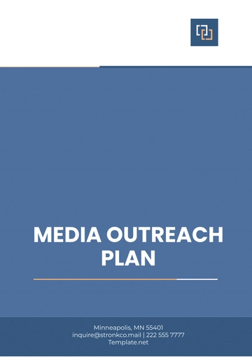 Free Media Outreach Plan Template to Edit Online