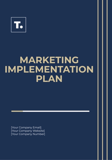 Free Marketing Implementation Plan Template to Edit Online