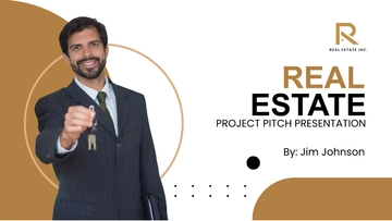 Free Real Estate Development Project Pitch Presentation Template