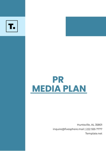 Free PR Media Plan Template to Edit Online