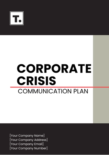 Free Corporate Crisis Communication Plan Template to Edit Online