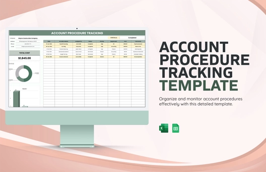 Account Procedure Tracking Template