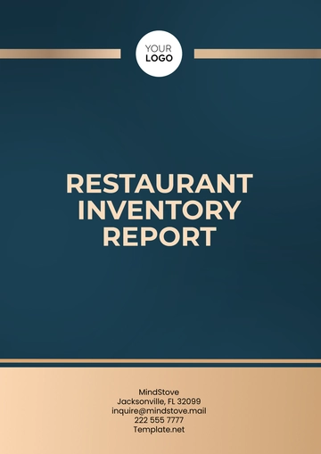 Free Restaurant Inventory Report Template to Edit Online Free Restaurant Inventory Report Template to Edit Online