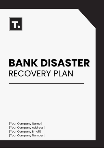 Free Bank Disaster Recovery Plan Template to Edit Online
