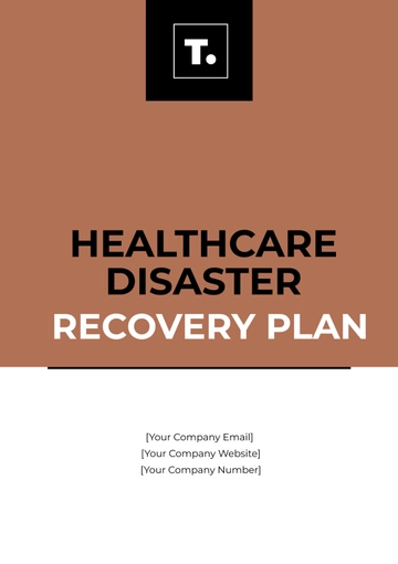 Free Healthcare Disaster Recovery Plan Template to Edit Online