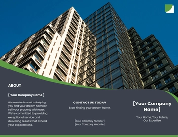 Free Real Estate Agent Brochure Template to Edit Online