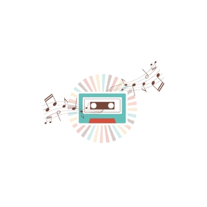 Free Vintage Music Element Clipart to Edit Online