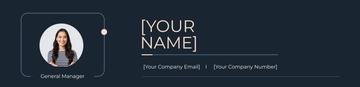 Free CV Refined Header Template to Edit Online