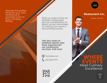 Free Conference Brochure Template to Edit Online