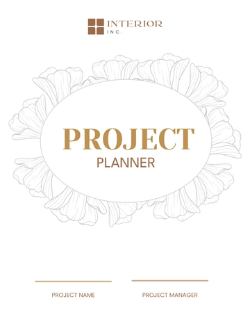 Free Interior Design Project Planner Template to Edit Online
