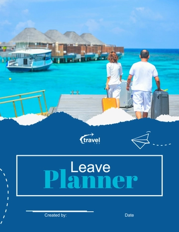 Free Travel Agency Leave Planner Template to Edit Online