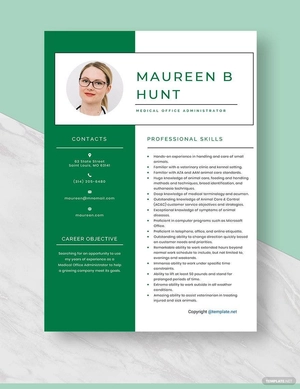 Medical Office Administrator Resume