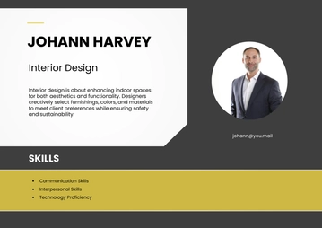 Free CV Modern Half Cover Page Template to Edit Online