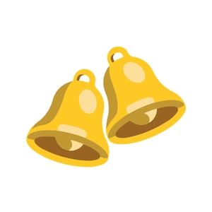 Free Bell 3D Element Clipart to Edit Online
