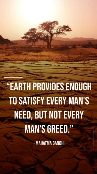 Free Global Warming Short Quote Template to Edit Online