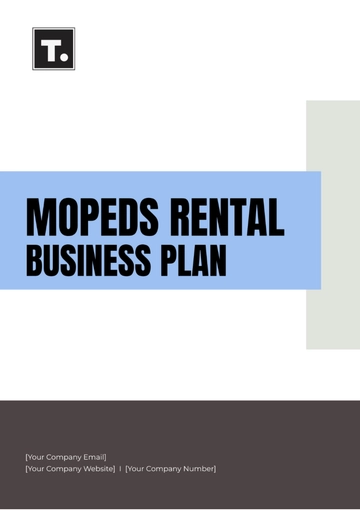 Free Mopeds Rental Business Plan Template to Edit Online