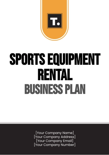 Free Sports Equipment Rental Business Plan Template to Edit Online