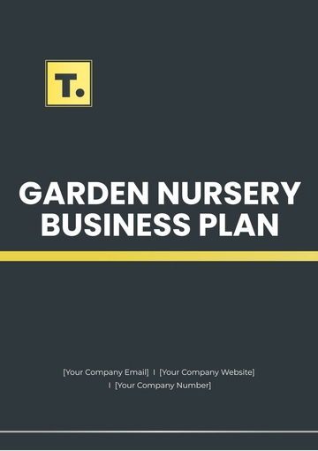 Free Garden Nursery Business Plan Template to Edit Online