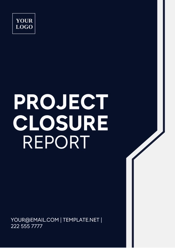 Free Project Closure Report Template to Edit Online