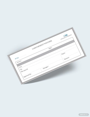 Cash Payment Voucher Template