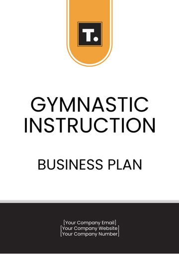 Free Gymnastics Instruction Business Plan Template to Edit Online