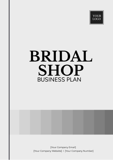 Free Bridal Shop Business Plan Template to Edit Online