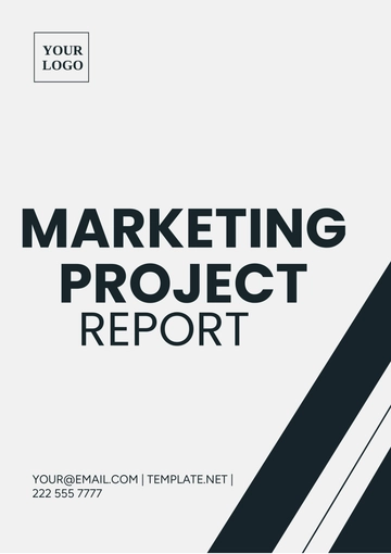 Free Marketing Project Report Template to Edit Online