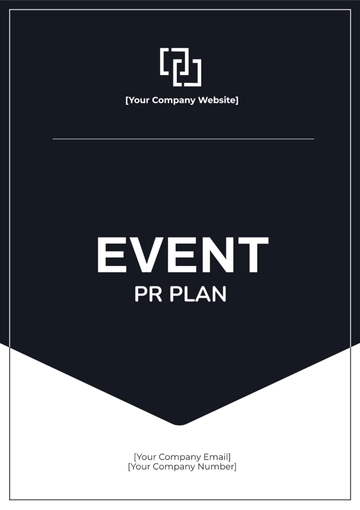Free Event PR Plan Template to Edit Online