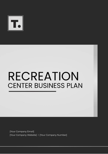 Free Recreation Center Business Plan Template to Edit Online
