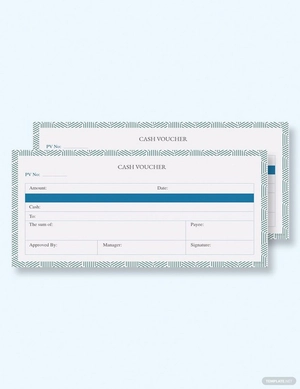 Cash Voucher Template