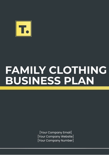 Free Family Clothing Business Plan Template to Edit Online