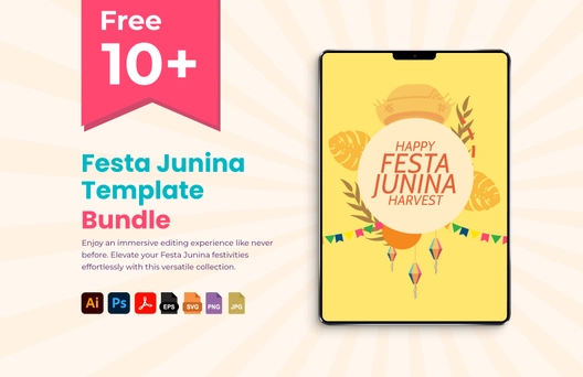 05+ Festa Junina Template Bundle