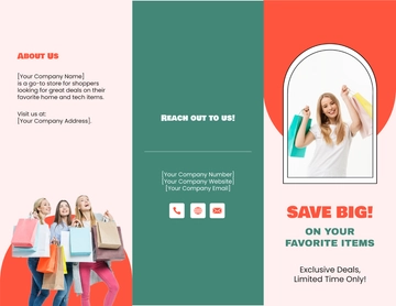 Free Sale Promotion Brochure Template to Edit Online